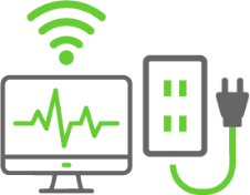 Wi-Fi・電源完備のモニタリング環境